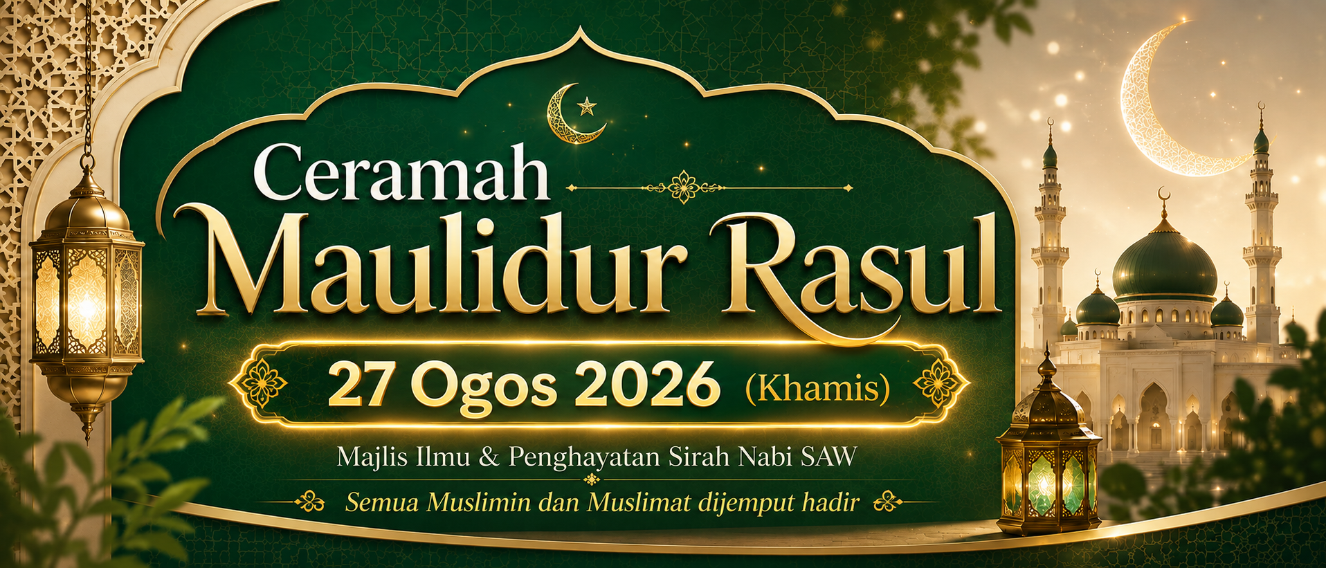 ceramah maulidur rasul 2026